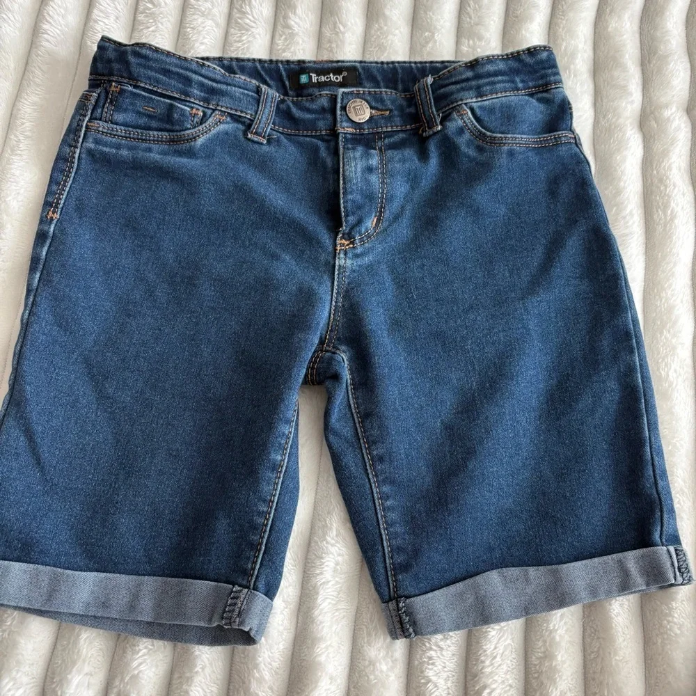 Lot of FOUR 4 girls Bermuda shorts long shorts Joe’s jeans Old Navy Gymboree - Picture 4 of 5